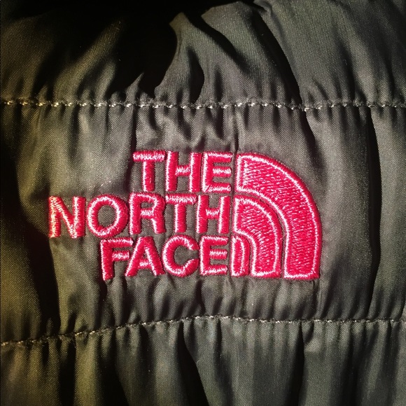 Girl North Face réversible jacket - Picture 3 of 4